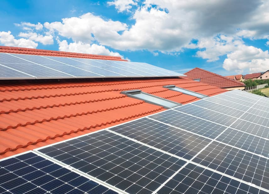 Pannelli fotovoltaici sul tetto