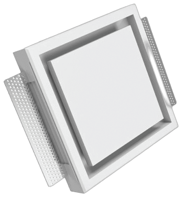 Diffusore di ventilazione quadrato