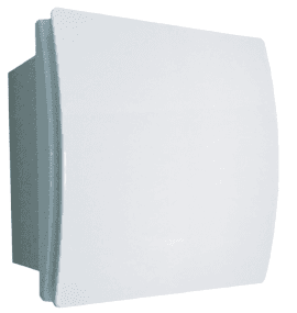 Griglia di design Sistema Italia in ABS bianco, vista frontale del coperchio