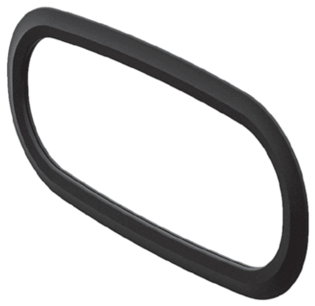 O-anello per tubazione ovale