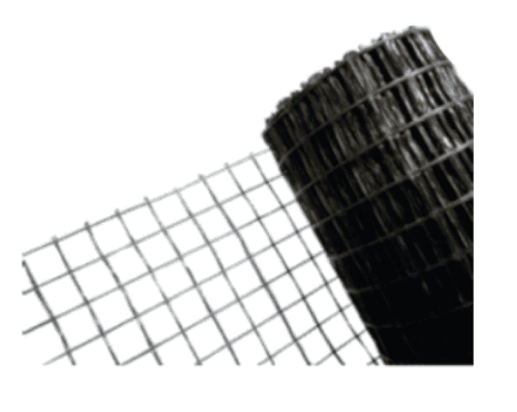 Rotolo di rete in fibra di vetro per l'armatura del massetto, con maglia quadrata 40x40 mm