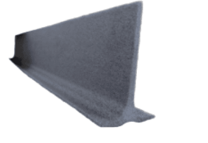 Giunto di dilatazione Sistema Italia in materiale espanso grigio a celle chiuse, profilo con base adesiva