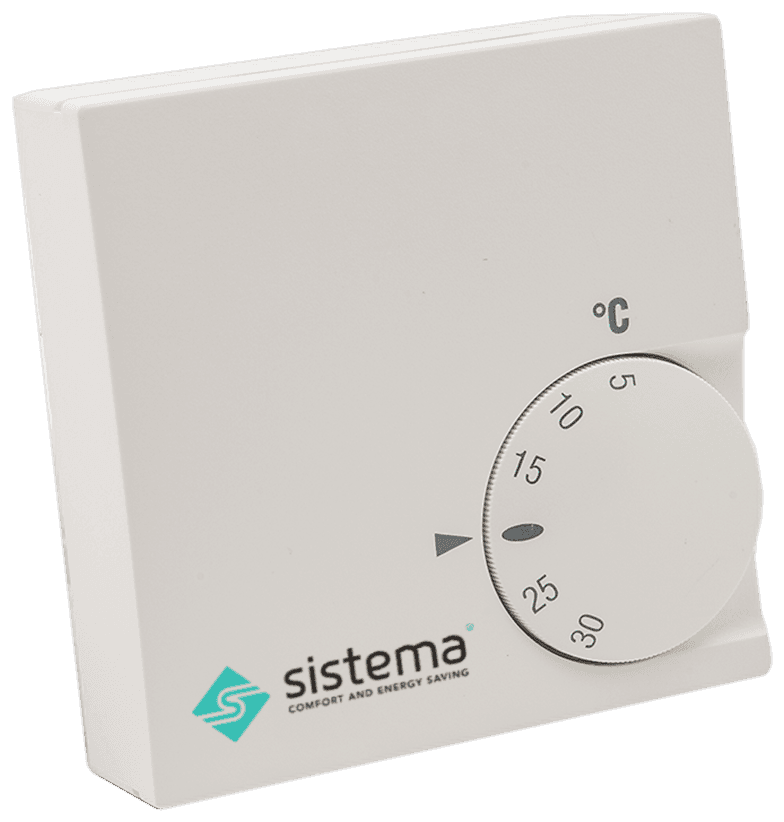 Termostato meccanico di ambiente, cablato